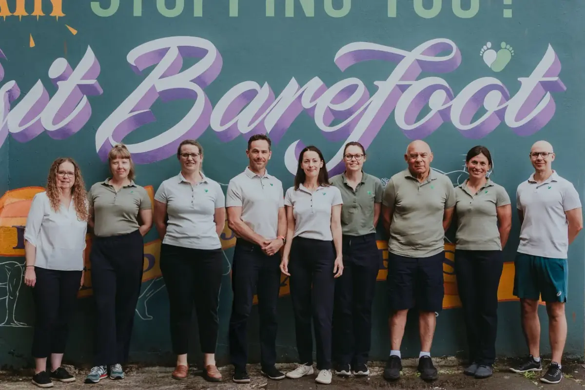 The Barefoot Physio team at the Exeter clinic