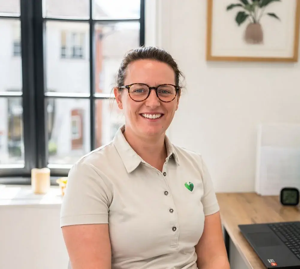 Portrait of Kate Harvey, Specialist Women’s Health Physiotherapist